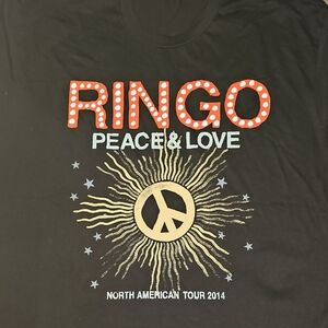 Ringo Star Tour 2014 Shirt Xl